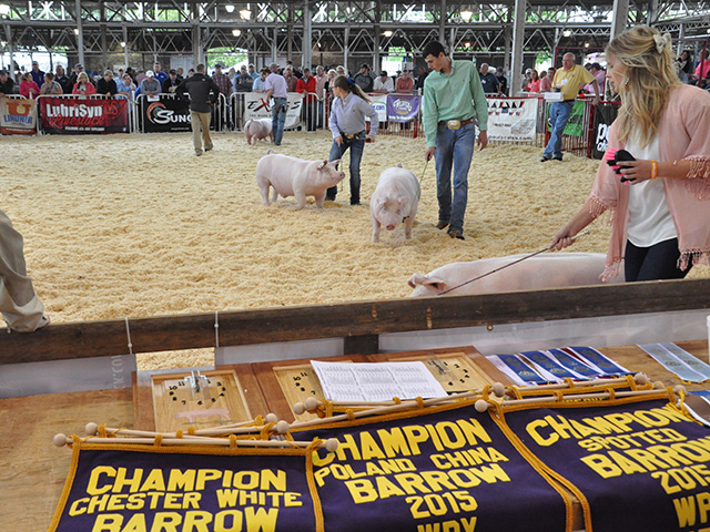 The antibiotic rule handed down Tuesday by FDA was a hot topic Wednesday at early events surrounding the World Pork Expo in Des Moines, Iowa. (DTN photo by Chris Clayton)